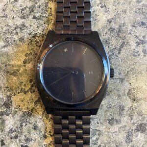 Nixon Time Teller Black on Black